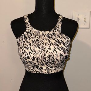 Cheetah Print All In Motion Bikini Top
